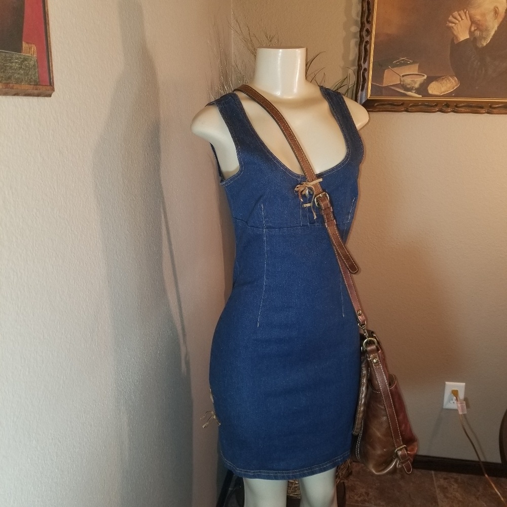 💙Great Used Condition Rocket Candy Jean Dress